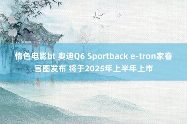 情色电影bt 奥迪Q6 Sportback e-tron家眷官图发布 将于2025年上半年上市